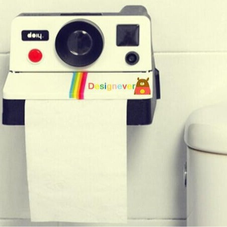 Винтидж сладък държач за хартия за фотоапарат, кутия за тоалетна хартия, чекмедже за хартия, кутия за домакински хартия, чекмедже